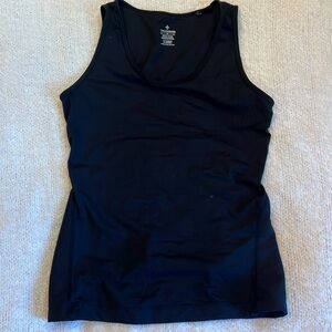 Women’s large black tommie copper back support tank top